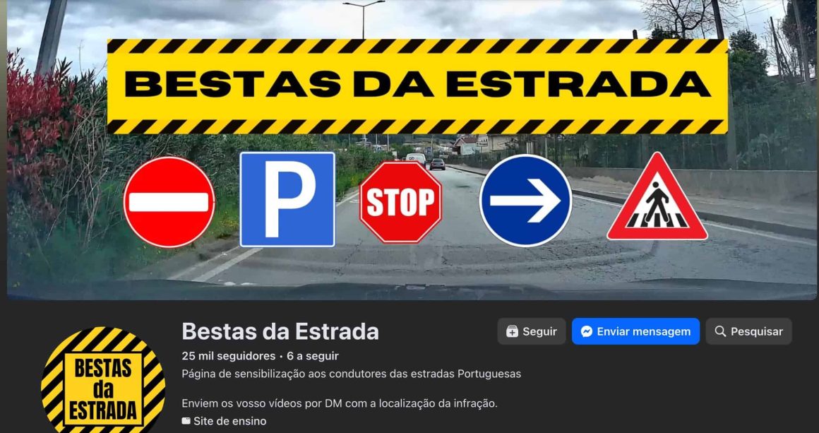 Bestas na Estrada: a página que expõe os piores condutores de Portugal