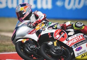 Indonesian racer Veda Ega Pratama climbs the podium in Moto3 Spain 2026?