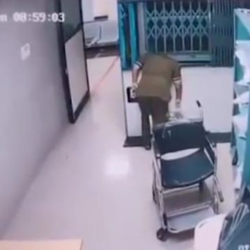 Caught on CCTV: Nashik hospital staff dies after her head gets trapped in lift