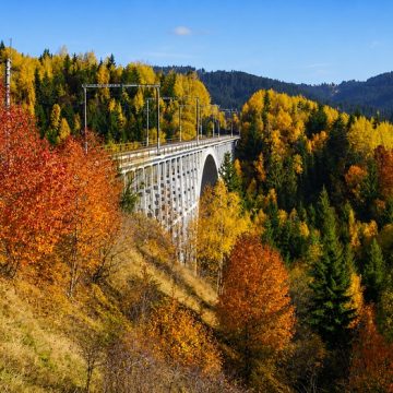 Viaductul care ascunde o poveste dramatică. Aruncat în aer de două ori, a fost reconstruit printre ruine și frig