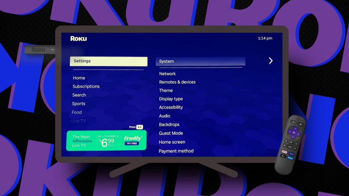My Roku apps were running slow -Fi