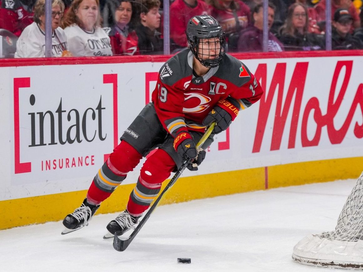 Ottawa Charge give up tying goal with three seconds left before losing Game 1 of PWHL final in OT