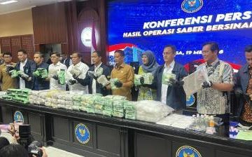 Siti Mawarni’s Viral Song Sindir Backing Drug Dealers, BNN Holds Operation Shining Saber Seizes Hundreds of Kg of Narcotics